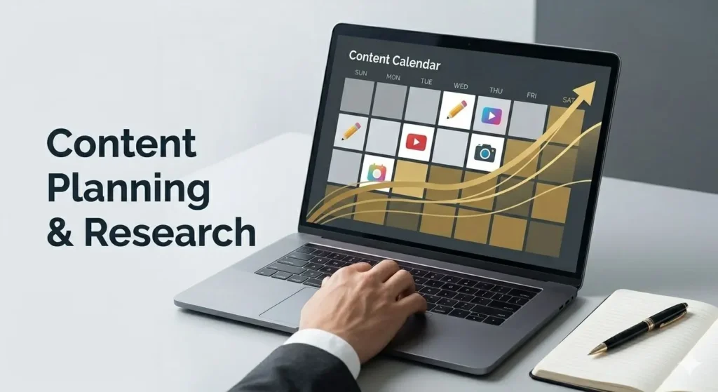 content planning image in blogs page